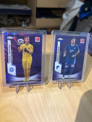 Lote 2 Cartas Fútbol Bundesliga Numeradas /299
