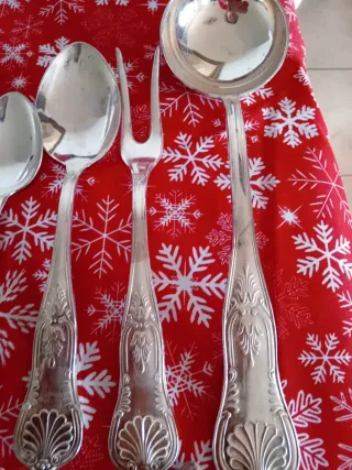 Posate placcate argento 800