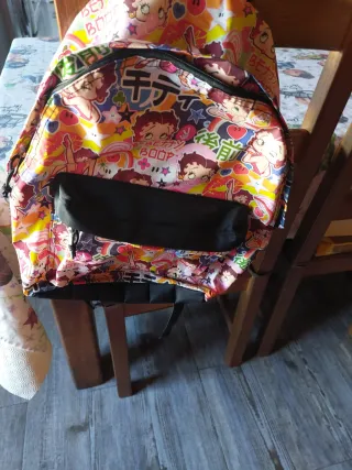 Mochila Betty Boop Multicolor Nueva