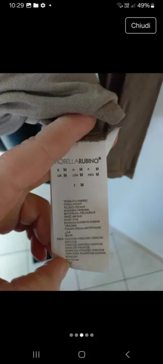 Set 6 pezzi donna taglia M