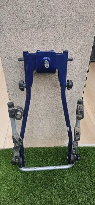 Portabicicletas Plegable Azul