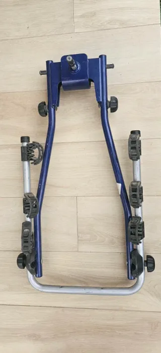 Portabicicletas Plegable Azul