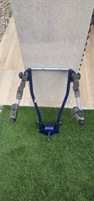 Portabicicletas Plegable Azul