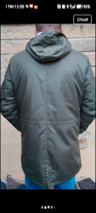 Parka Gymnasium Verde Oliva XXL