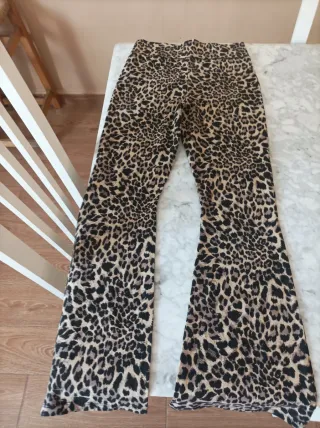 Pantalón estampado leopardo 12/13 años