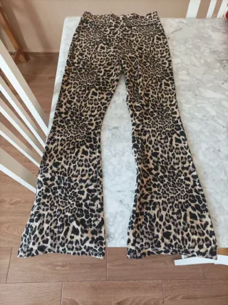 Pantalón estampado leopardo 12/13 años