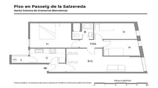 Piso en venta en Riu en Santa Coloma de Gramanet