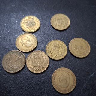 Lote de monedas de Peseta