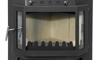 Estufa de leña  esquina 10.6Kw Nueva BAR1005