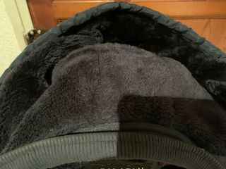 Abrigo de invierno azul