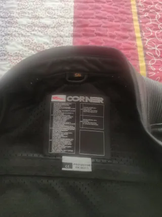 Chaqueta de cuero para moto