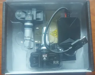 4 Sensores valvulas TPMS aluminio