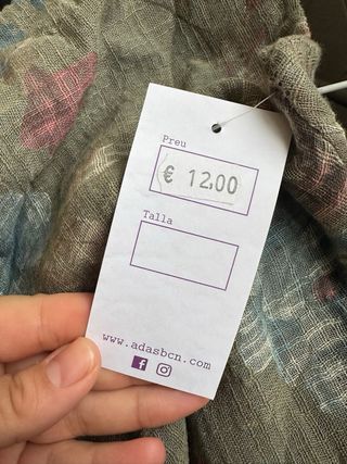 Camiseta tirantes floral verde multicolor