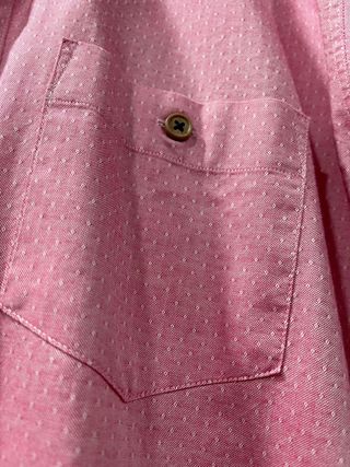 Camisa Easy Wear Rosa Talla L