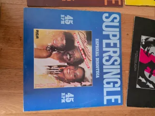 Lote 4 Vinilos SUPERSINGLE Especial Disco