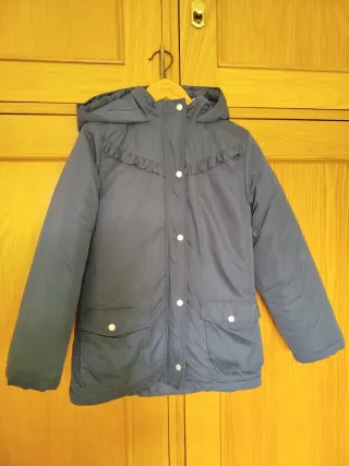 Cazadora 3 en 1 azul marino y verde.