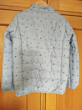 Cazadora 3 en 1 azul marino y verde.