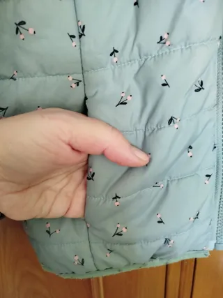 Cazadora 3 en 1 azul marino y verde.