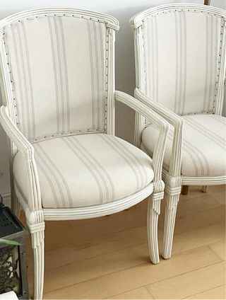 Sillones Luis XVI renovados