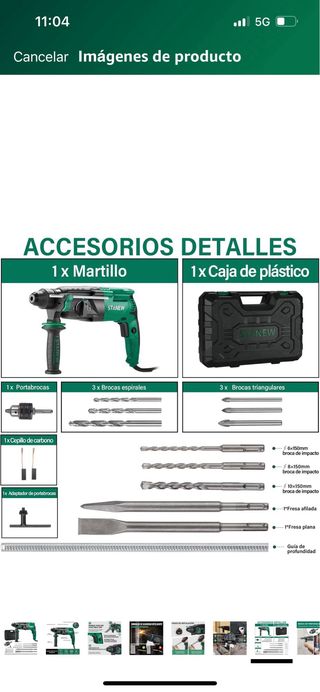 Taladro Percutor SDS Plus 950W STANew