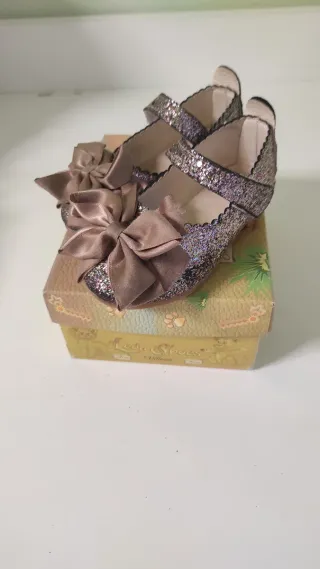 Francesitas lazo glitter talla 26