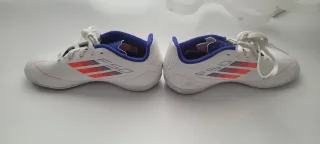 Zapatillas Adidas Fútbol Niño Azul Blanco