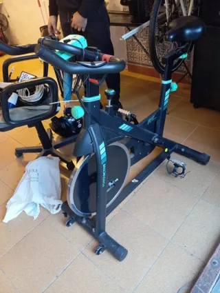 Bicicleta estática Poweractive FIT Cecotec.