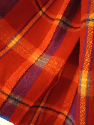 Bufanda Zara XXL cuadros