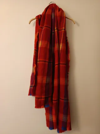 Bufanda Zara XXL cuadros