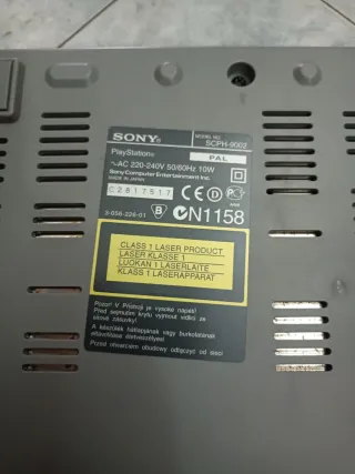 Playstation 1 PS1 Console SCPH-9002 non legge