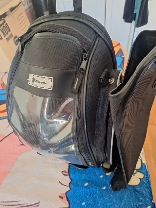 Mochila/Bolsa Depósito Moto Imanes