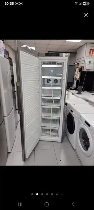 CONGELADOR MARCA BAUKNECHT 185,CM UÑA AÑOS GARANTÍ