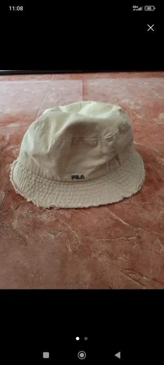 Gorro Fila Beige