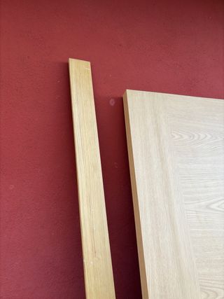 Puerta interior de roble