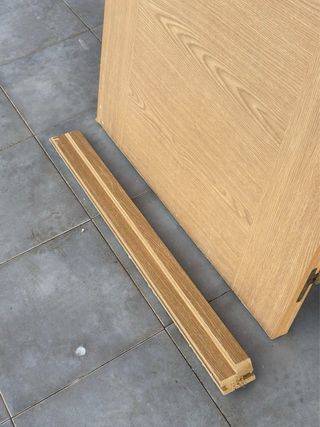 Puerta interior de roble