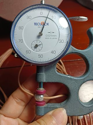 Collar Cuero Perlas Auténticas 8-9.3mm