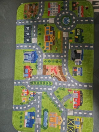 Alfombra infantil ciudad