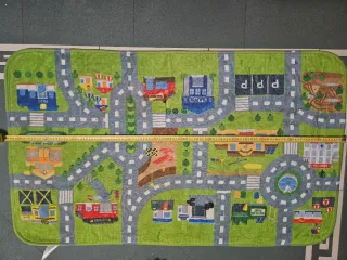 Alfombra infantil ciudad