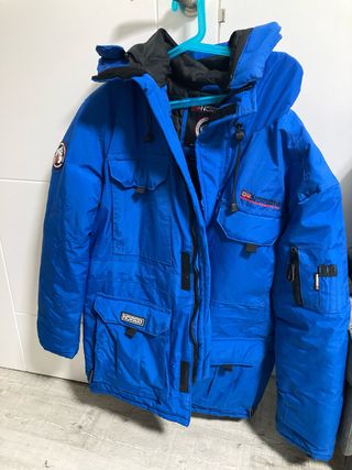 Chaqueta Geographical Norway Azul Talla L