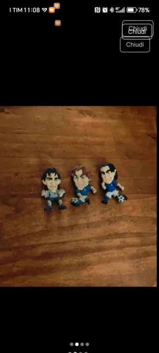 3 Calamite Calciatori Buffon, Maldini, Nesta