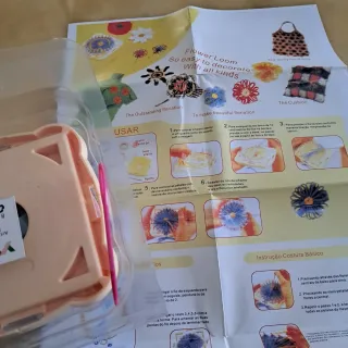 Telaio per tessitura fiori