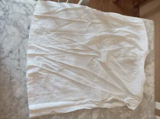 Camisa blanca cómoda talla M