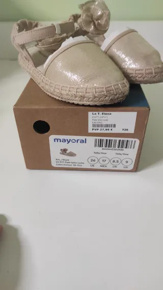Sandalias Mayoral Talla 26
