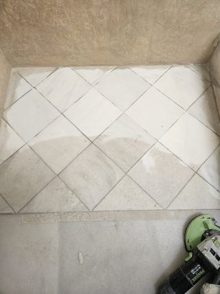 Pulido y abrillantado de escaleras de mármol