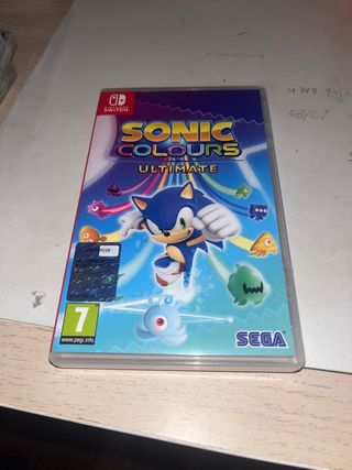 Sonic Colours Ultimate Nintendo Switch
