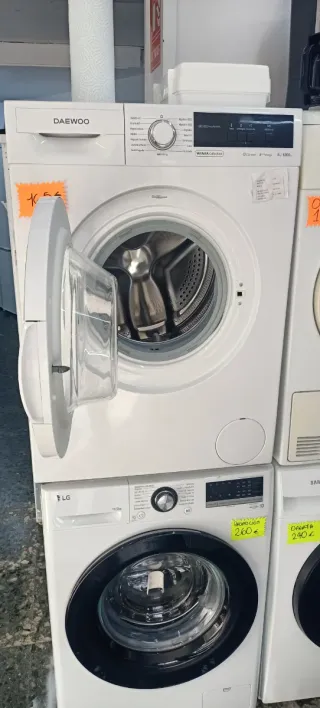 Lavadora Daewoo 8kg A+++