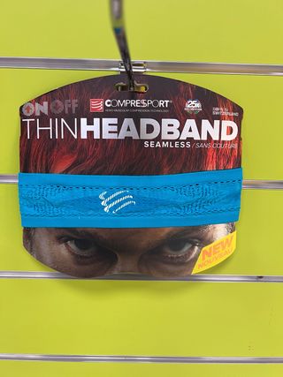 COMPRESSPORT Thin Headband Azul