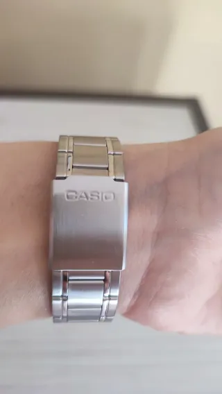 Reloj Casio Hombre Plateado
