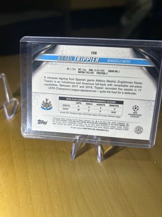 Kieran Trippier 49/50 Topps Chrome Champions Leagu