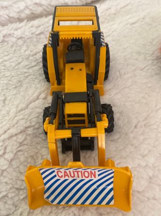 Lote de 10 mini coches y camiones grúas de juguete